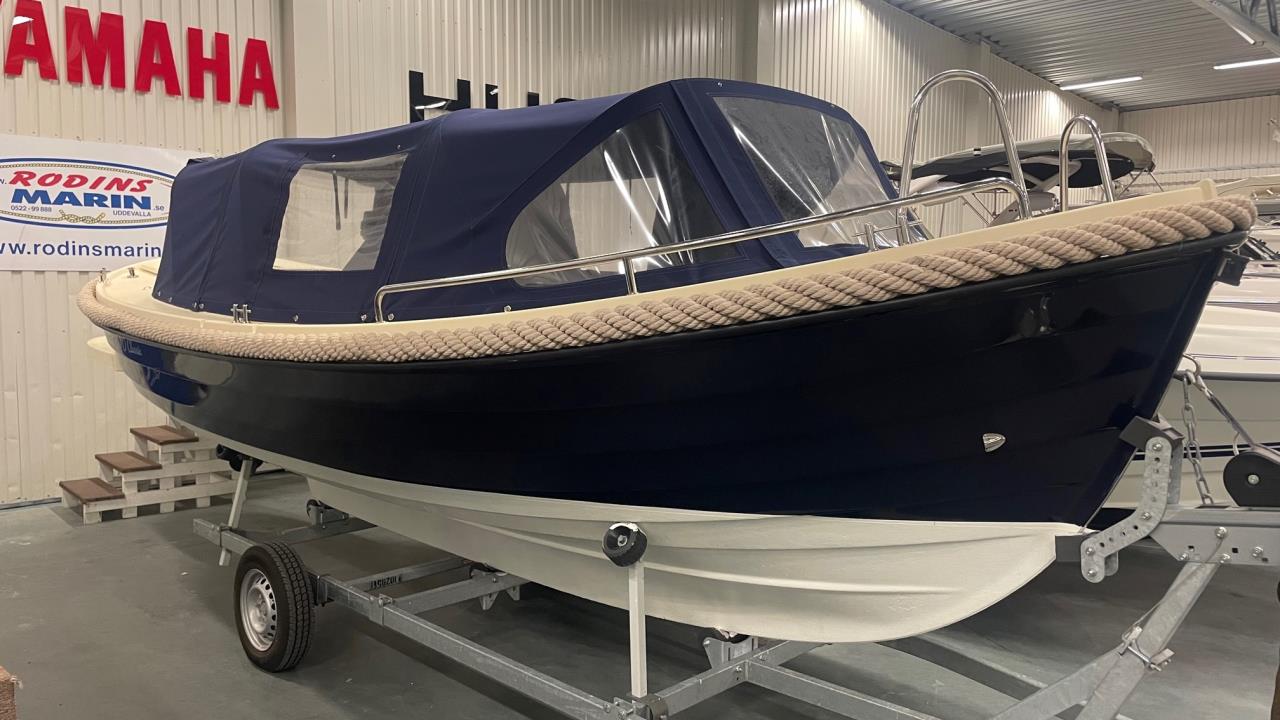 Scandica 670 Classic med Mercury F20 & båtupptagningsvagn -11