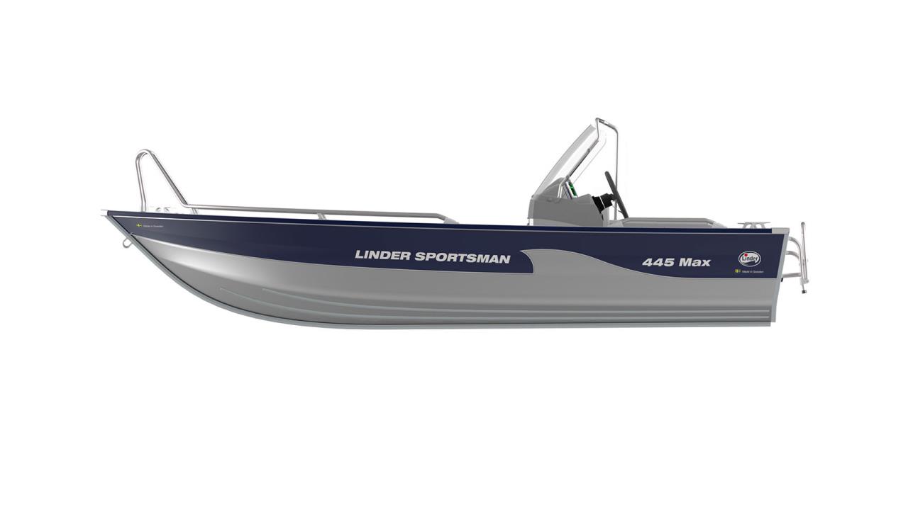 Linder 445 Sportsman Max -23 med Yamaha F 25 GETL -25