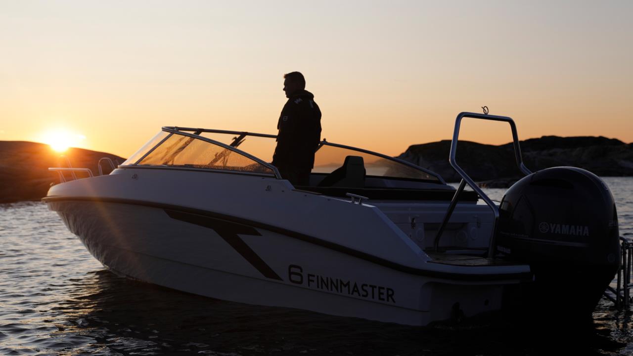 Finnmaster T6 -24 med Yamaha F150 XB -25
