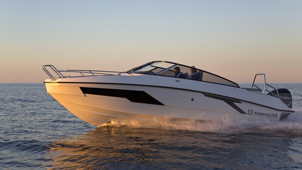 Finnmaster T8 -24 med Yamaha F300 XSB2 Vit -25