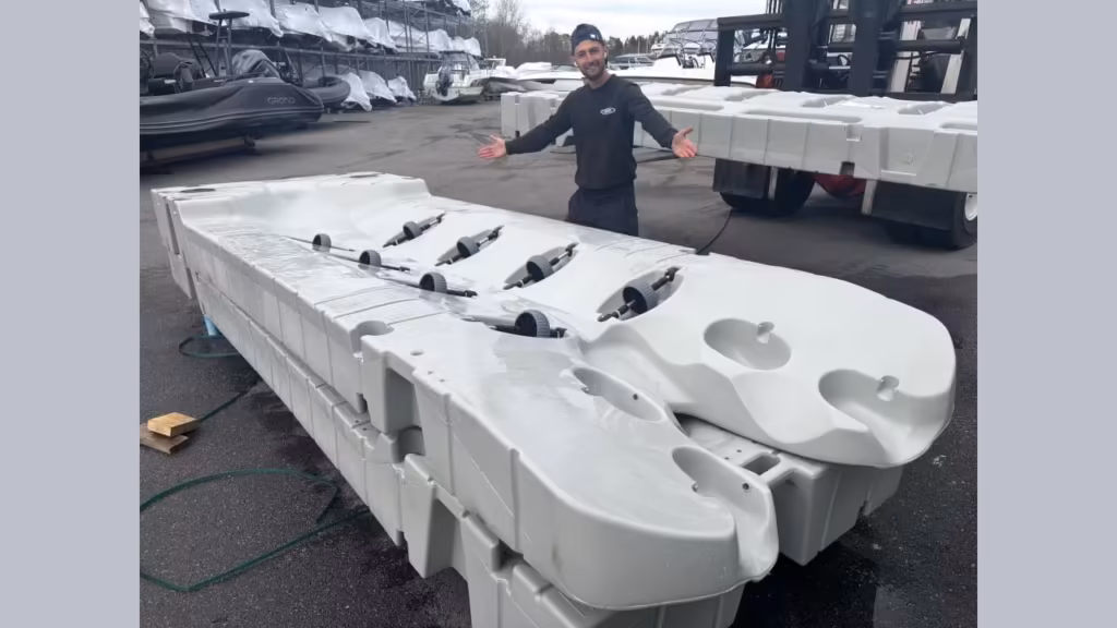Vattenskoterbrygga EZ Port Max 2i