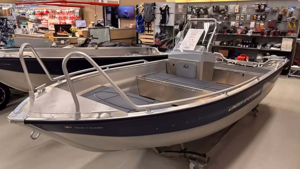 Linder 445 Sportsman Max -23 med Yamaha F30 -26