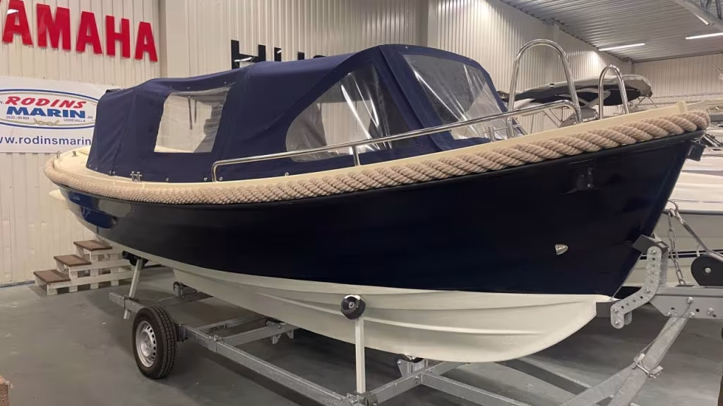 Scandica 670 Classic med Mercury F20 &amp; båtupptagningsvagn -11
