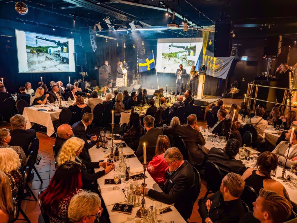 Prisutdelning vid Årets Företagare i Uddevalla 2024