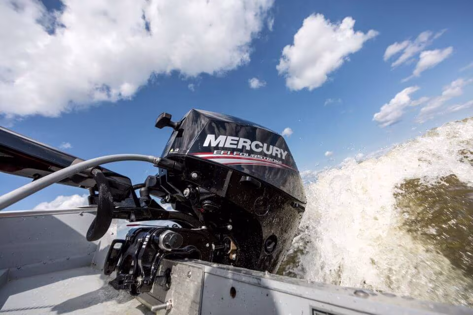 Mercury FourStroke 2,5-20 hk i vattenmiljö