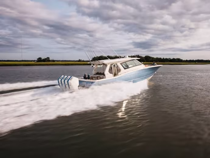 Mercury Verado 600 hk i vattenmiljö